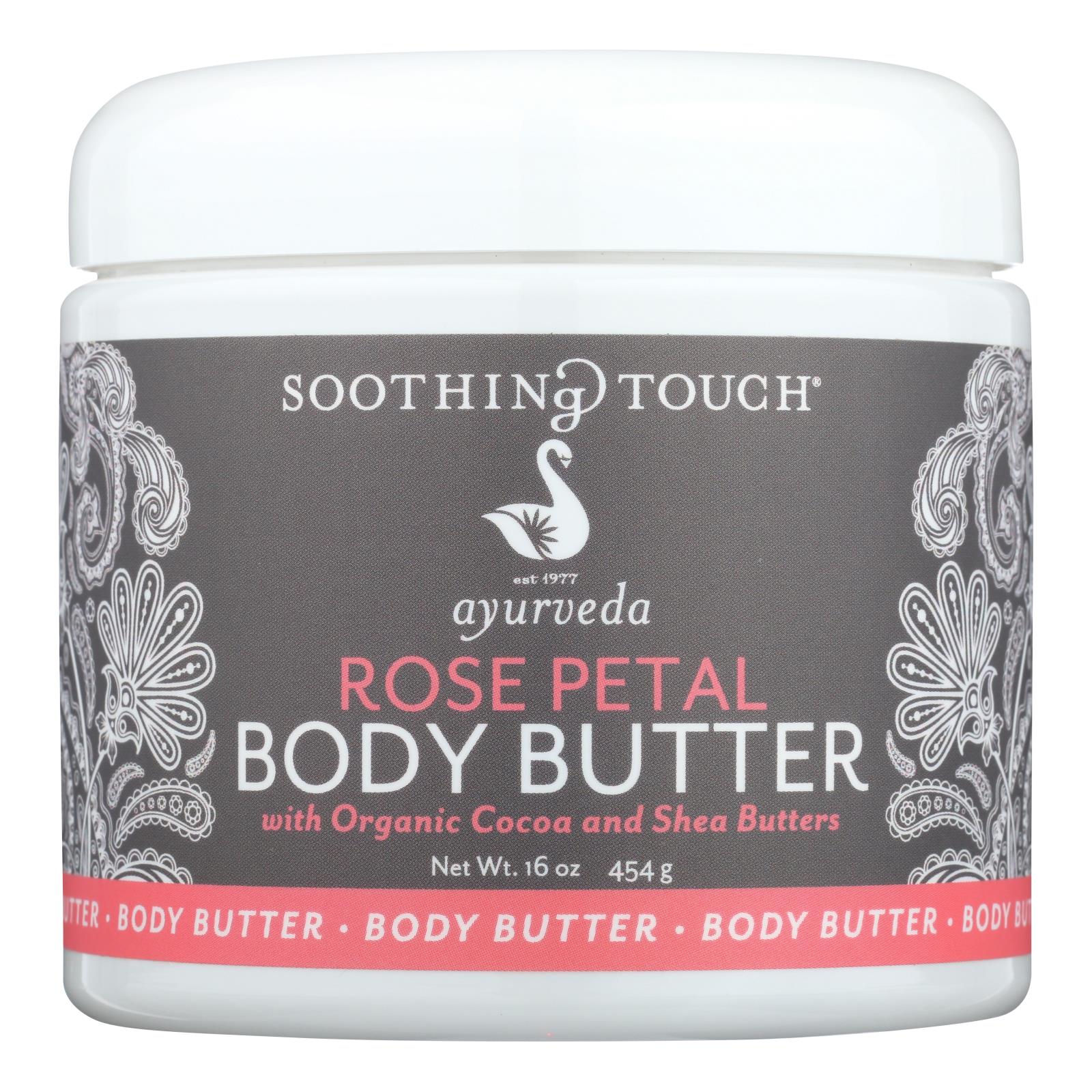 Soothing Touch - Body Butter Rose Petal - 1 Each - 13 Oz - Maras Green