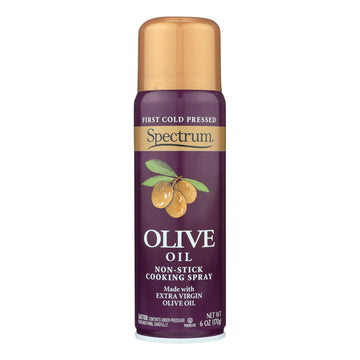 Spectrum Naturals Extra Virgin Olive Spray Oil - Case Of 6 - 6 Fl Oz. - Maras Green