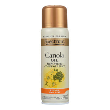 Spectrum Naturals Spray Oil - Canola - High Heat - 6 Oz - Case Of 6 - Maras Green