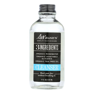 S.w. Basics - 3 Ingredients Cleanser - 4 Fl Oz. - Maras Green