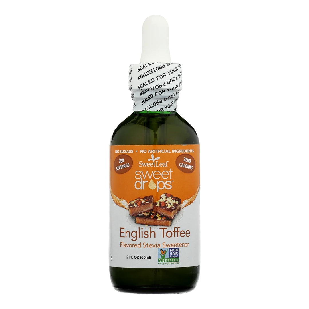 Sweet Leaf Sweet Drops Sweetener English Toffee - 2 Fl Oz - Maras Green