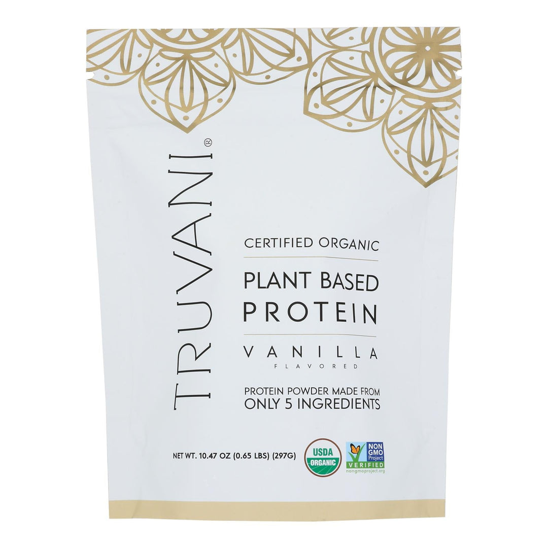 Truvani - Protein Powder Vanilla - 1 Each - 10.47 Oz - Maras Green