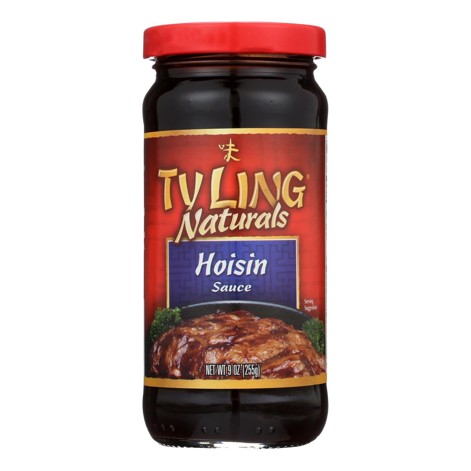 Ty Ling Hoisin Sauce - Case Of 12 - 9 Fz - Maras Green