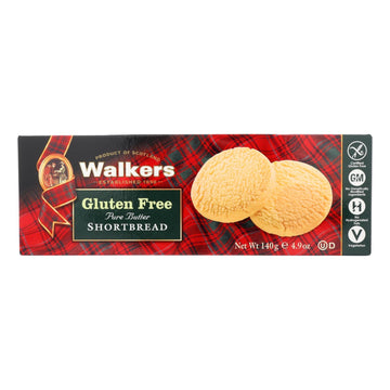 Walkers Shortbread Short Bread Cookies - Round - Case Of 6 - 4.9 Oz. - Maras Green
