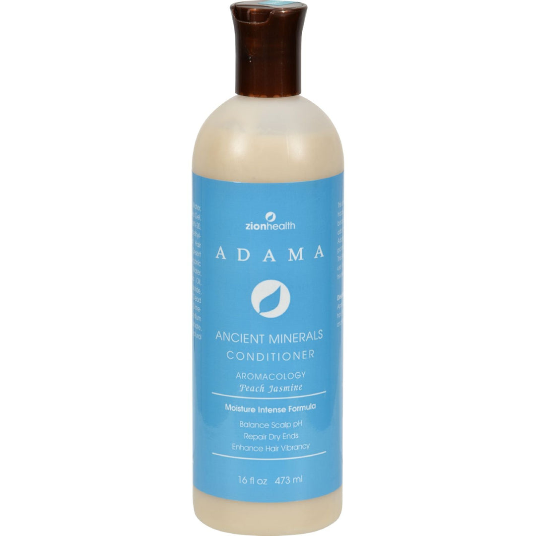 Zion Health Adama Clay Minerals Conditioner Peach Jasmine - 16 Fl Oz - Maras Green
