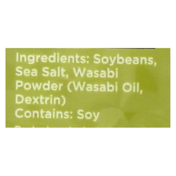 Seapoint Farms Edamame - Dry Roasted - Spicy Wasabi - 1.58 Oz - Case Of 12 - Maras Green