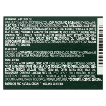 Herbatint Permanent Herbal Haircolour Gel 3n Dark Chestnut - 135 Ml - Maras Green