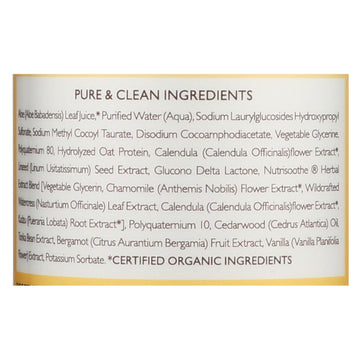 Babo Botanicals - Baby Shampoo And Wash - Moisturizing - Oatmilk - 16 Oz - Maras Green