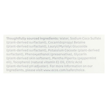 Ecos - Hypoallergenic Conditioning Pet Shampoo - Peppermint - 17 Fl Oz. - Maras Green