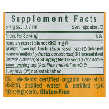 Herb Pharm - Pollen Defense Compound - 1 Each-1 Fz - Maras Green