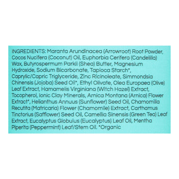 Zion Health - Clydry Deodorant Eucl Mnt/bold - 1 Each - 2.8 Oz - Maras Green