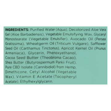 Shikai Products - Cbd Ltn Adv Tcannb 1500mg - 1 Each-6 Fz - Maras Green