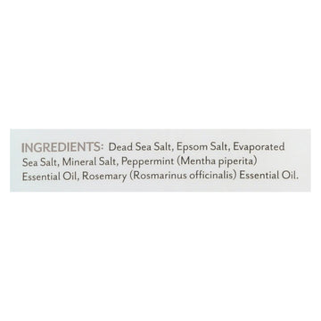 Soothing Touch Bath Salts - Peppermint Rosemary - 32 Oz - Maras Green