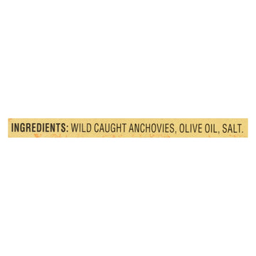 Reese Anchovies - Flat Fillets - In Pure Olive Oil - 2 Oz - Case Of 10 - Maras Green