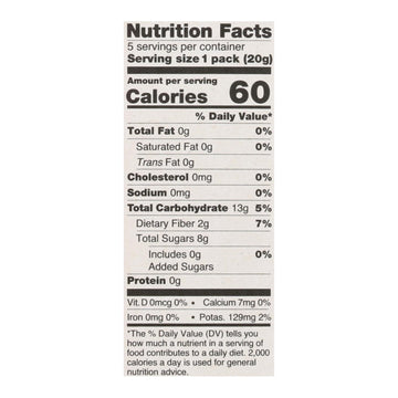 Bear - Real Fruit Yoyo Straw Apple - Case Of 6 - 3.5 Oz - Maras Green