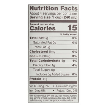 Bonafide Provisions - Broth Vegetable No Salt - Case Of 6 - 32 Oz - Maras Green