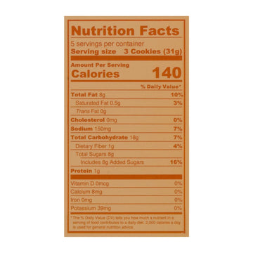 Partake Foods Mini Cookies - Case Of 6 - 5.5 Oz - Maras Green