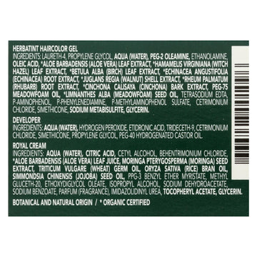 Herbatint Permanent Herbal Haircolour Gel 10n Platinum Blonde - 135 Ml - Maras Green