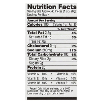 From The Ground Up - Cauliflower Crackers - Original - Case Of 6 - 4 Oz. - Maras Green