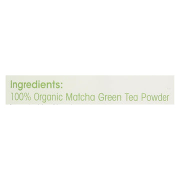 Aiya Tea - Organic Matcha - Ceremonial Grade - Case Of 6 - 30 Grm - Maras Green