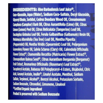 Avalon Organics Scalp Normalizing Shampoo Tea Tree Mint Therapy - 14 Fl Oz - Maras Green