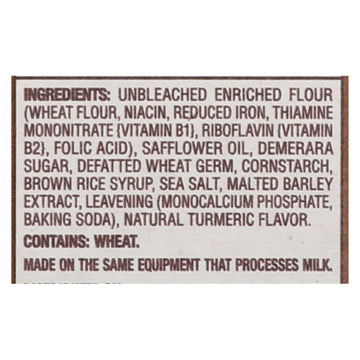 Back To Nature Crispy Crackers - Wheat - Case Of 6 - 8 Oz. - Maras Green