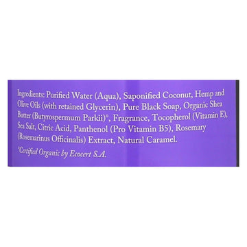 Dr. Woods Shea Vision Pure Black Soap With Organic Shea Butter - 32 Fl Oz - Maras Green