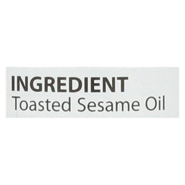 Eden Foods Sesame Oil - Toasted - 5 Oz - Case Of 12 - Maras Green