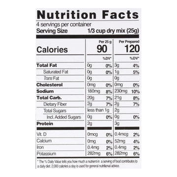 Edward And Sons Organic Mashed Potatoes - Home Style - Case Of 6 - 3.5 Oz. - Maras Green