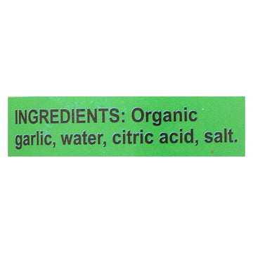 Emperors Kitchen Garlic - Organic - Chopped - 4.5 Oz - Case Of 12 - Maras Green