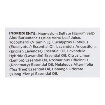 Epsoak - Epsm Salt Eeo Dtox/cleanse - Case Of 6 - 2 Lb - Maras Green