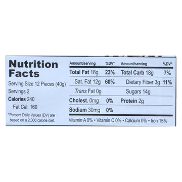 Equal Exchange - Bar Dark Chocolate Coconut - Case Of 12 - 2.8 Oz - Maras Green