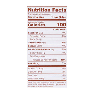 Gomacro - Kids Macrobar Double Chocolate Brownie - Case Of 7 - 6.3 Oz - Maras Green