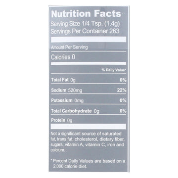 Himalania Fine Grain Himalayan Pink Salt Shaker - Case Of 6 - 13 Oz. - Maras Green