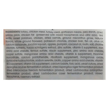 I And Love And You Nude Food - Poultry Palooz.a - Case Of 3 - 5 Lb. - Maras Green