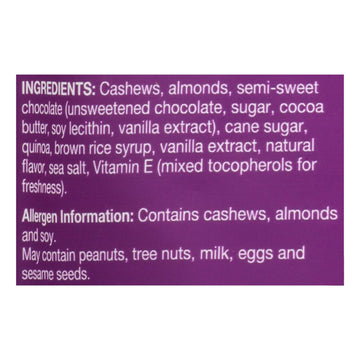 Kind - Clstr Dip Dkchoc Vanilla Cshw - Case Of 8 - 4 Oz - Maras Green