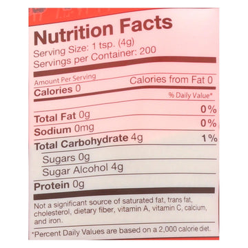 Lakanto® Lakanto Monkfruit Sweetener With Erythritol - Case Of 8 - 28.22 Oz - Maras Green