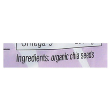 Mamma Chia Chia Seed - Organic - Black - Case Of 4 - 12 Oz - Maras Green