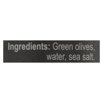 Mina - Olives Green Pitted - Case Of 6 - 12.5 Oz - Maras Green