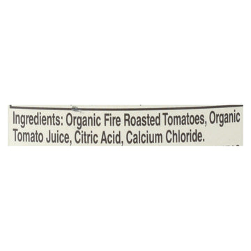 Muir Glen Diced Fire Roasted Tomato No Salt - Tomato - Case Of 12 - 14.5 Oz. - Maras Green