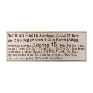 Orrington Farms Broth Base And Seasoning - Beef - Case Of 6 - 12 Oz. - Maras Green