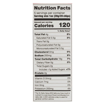 Popchips Potato Chip - Bbq - Case Of 12 - 5 Oz - Maras Green