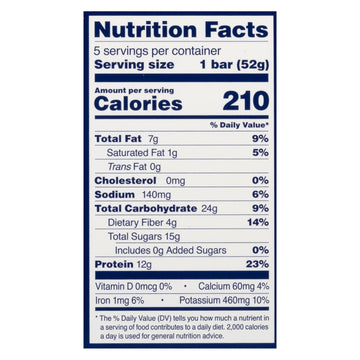 Rxbar - Protein Bar Blueberry - Case Of 6 - 5/1.83oz - Maras Green