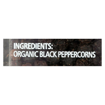 Simply Organic Black Peppercorns - Case Of 6 - 2.65 Oz. - Maras Green