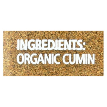 Simply Organic Ground Cumin Seed - Case Of 6 - 2.31 Oz. - Maras Green