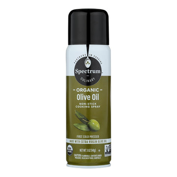 Spectrum Naturals Organic Extra Virgin Olive Spray Oil - Case Of 6 - 5 Fl Oz. - Maras Green