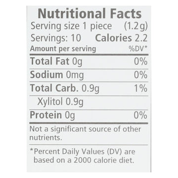 Spry Xylitol Gems - Cinnamon - Case Of 20 - 10 Count - Maras Green