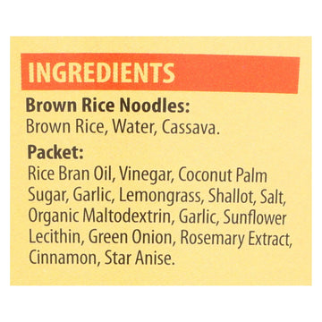 Star Anise Foods - Soup Bowl Pho Ndl Garlic - Case Of 6 - 1.9 Oz - Maras Green