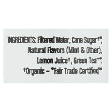 Steaz Lightly Sweetened Green Tea - Mint - Case Of 12 - 16 Fl Oz. - Maras Green