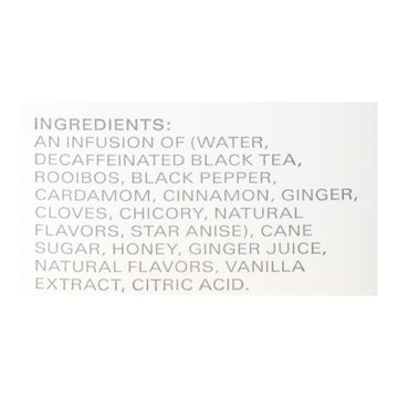 Tazo Tea Decaf Tea - Chai Latte - Case Of 6 - 32 Fl Oz - Maras Green